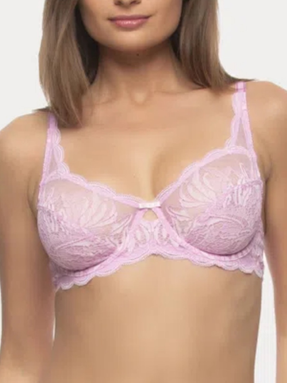 Paramour Lilac Lace Underwire Bra, Size 36G, NWT